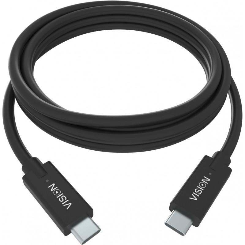 Vision TC 1MUSBC BL cable USB 1 m 3.0 (3.1 Gen 1) USB B USB C Negro
