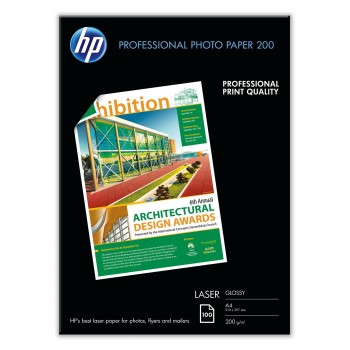 HP Paper Pro Laser Gloss A4 100sh 200gsm CG966A