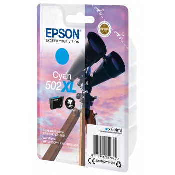 Epson 502XL Cian C13T02W24010