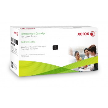 Compatible con Brother DCP-7060D, DCP-7065DN - Xerox cartucho de tóner negro. Equivalente a Brother TN2220. 106R02634