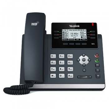 Yealink SIP-T41S teléfono IP Negro Terminal con conexión por cable LCD 6 líneas YEA_T41S