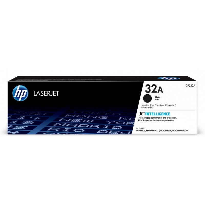 HP Tambor de imágenes Original LaserJet 32A, 23000 páginas, Negro CF232A