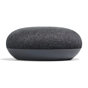 Google Home Mini, Google Assistant, Alrededor, Antracita, Gris, Tela, De plástico, Silicona, Chromec GA00216-ES