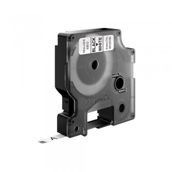 CINTA DYMO D1 6MM NEGRO BLANCO S0720780