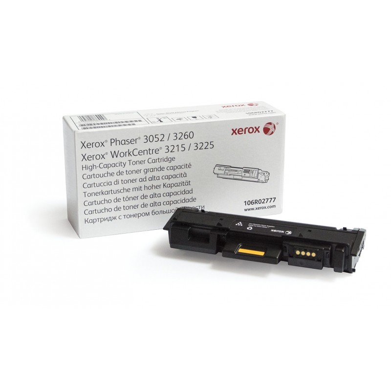 Cartuchos de tóner original Xerox para Phaser 3260, WorkCentre 3225 negro alta capacidad 106R02777