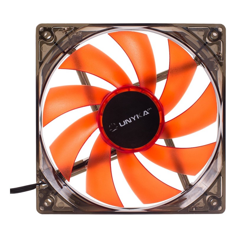 VENTILADOR CAJA ADICIONAL 12X12 UNYKA LED RED 51792