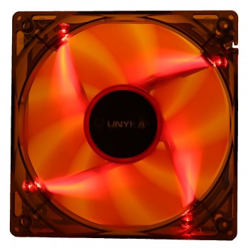 VENTILADOR CAJA ADICIONAL 12X12 UNYKA LED RED 51792