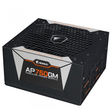 Gigabyte GP-AP750GM, 750 W, 100 - 240 V, 47 - 63 Hz, 10 A, Activo, 120 W 28200-AP75GM-1EUR