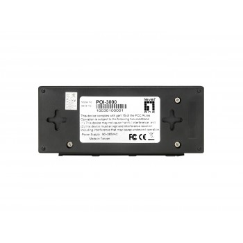 POE INJECTOR ADAPTER GIGABIT LEVEL ONE PASA DATOS  POI-3000