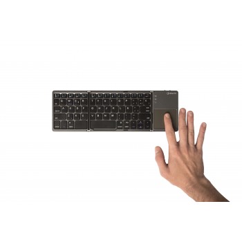Silver Sanz Teclado Plegable Touchpad 111939540199
