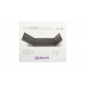 Silver Sanz Teclado Plegable Touchpad 111939540199