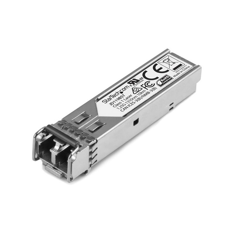 StarTech.com Módulo Transceptor de Fibra SFP de 1  JD119BST