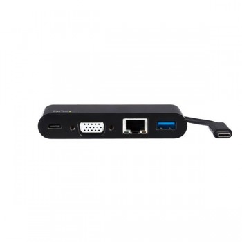StarTech.com Replicador de Puertos USB-C para Portátiles - Docking Station USB Tipo C VGA GbE con Pu DKT30CVAGPD
