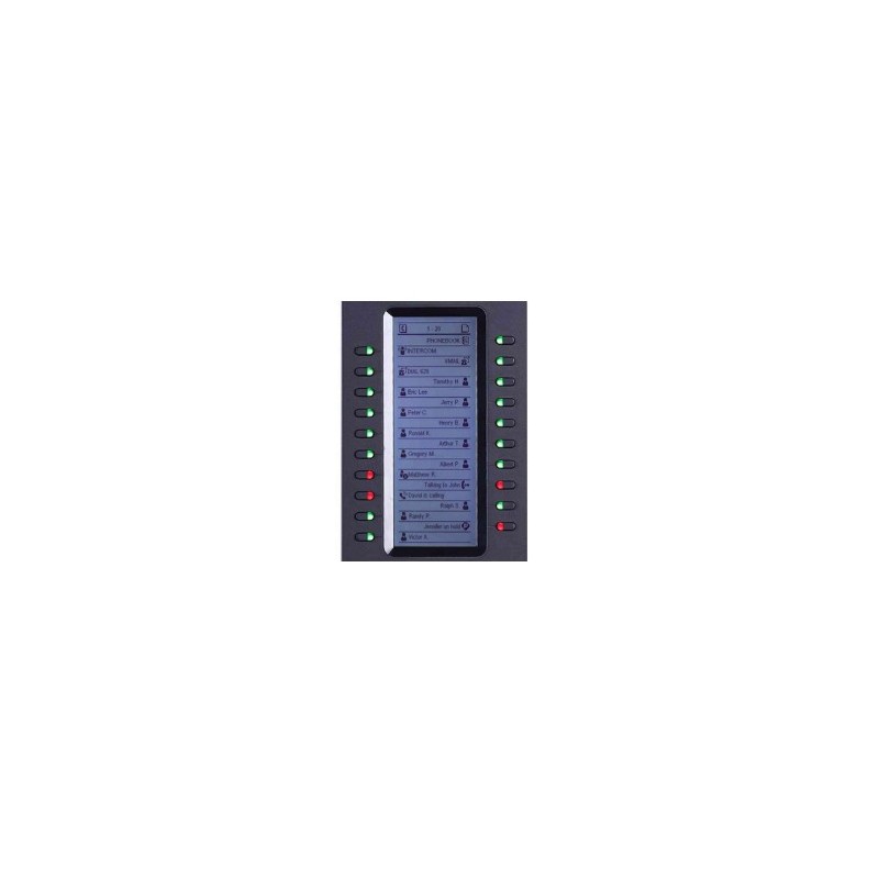 Grandstream Networks GXP2200EXT, 206 x 117 x 32 mm, 380 g