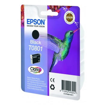 Epson Cartucho Epson T0801 negro Negro C13T08014011