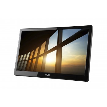 AOC Style-line I1659FWUX pantalla para PC 39,6 cm (15.6") Full HD LCD Plana Mate Black