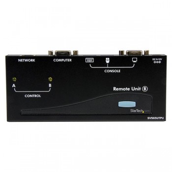 StarTech.com Extensor de Consola KVM por Cat 5 Ethernet (150m) con USB y Vídeo VGA, USB, USB, VGA, 1 SV565UTPUEU