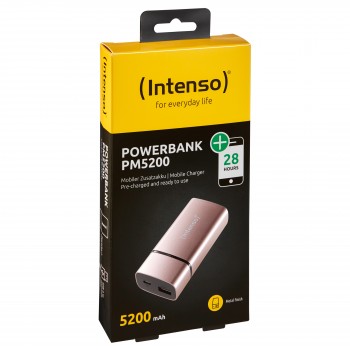 POWERBANK INTENSO ALU PM5200 ROSA 7323523