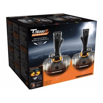 Thrustmaster T.16000M FCS SPACE SIM DUO, Palanca de mando, PC, Analógico Digital, D-pad, Alámbrico,  2960815