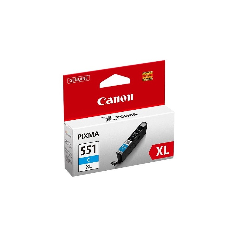 Canon CLI-551XL C Cian 6444B001