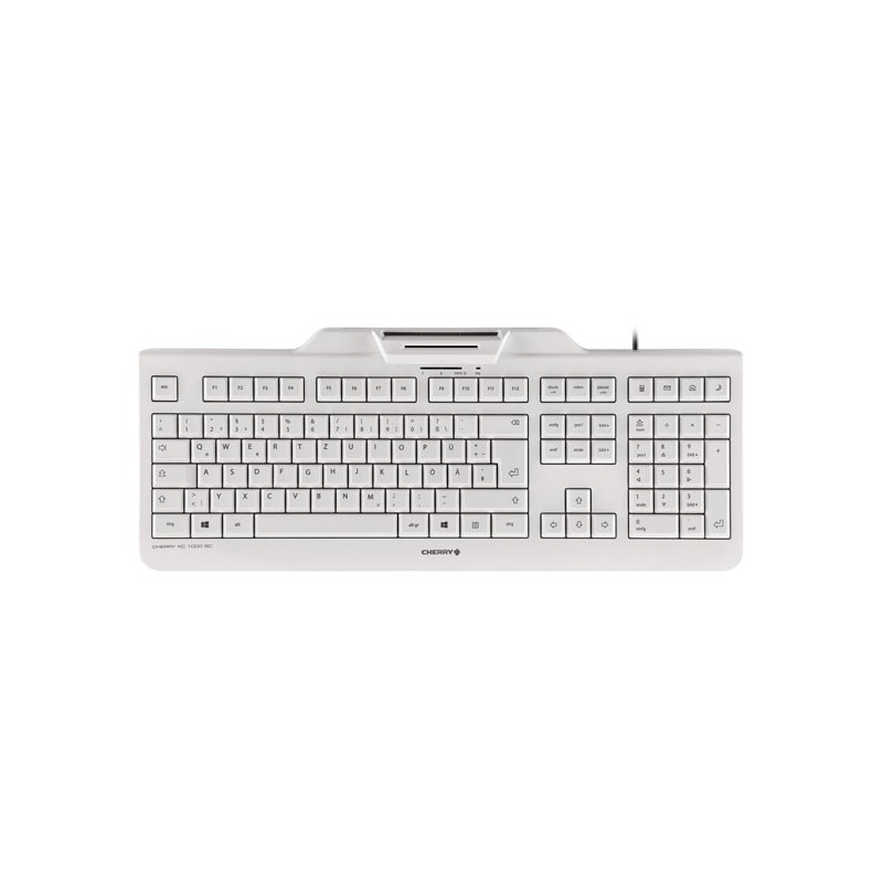 KEYB ES USB Smartcard Reader White OEM JK-A0100ES-0