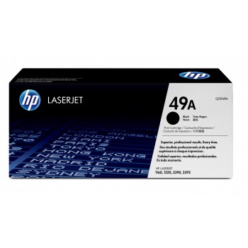 Cartucho de toner original LaserJet HP 49A negro Q5949A