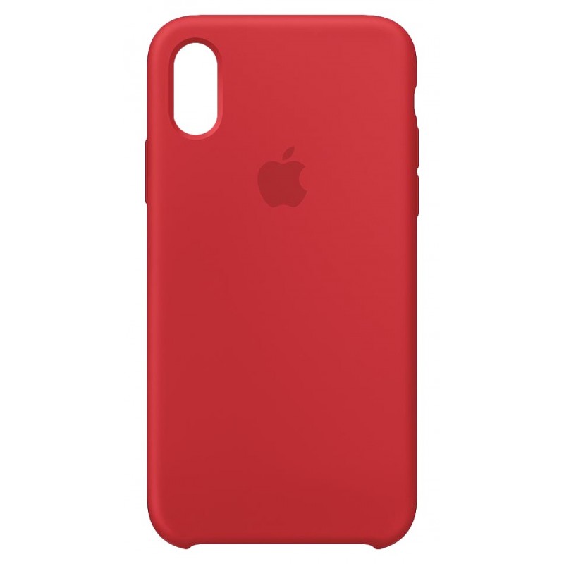 Apple MRWC2ZM A, Funda blanda, Apple, iPhone XS, 14,7 cm (5.8"), Rojo