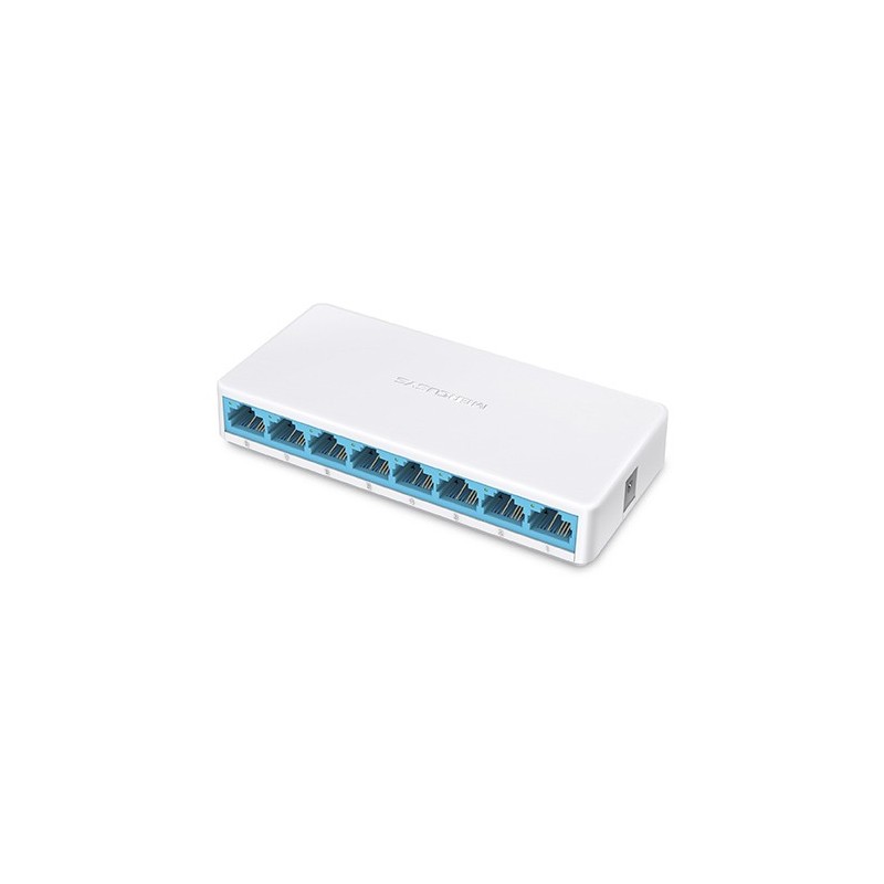 Mercusys MS108 8 puertos RJ-45 Blanco MS108
