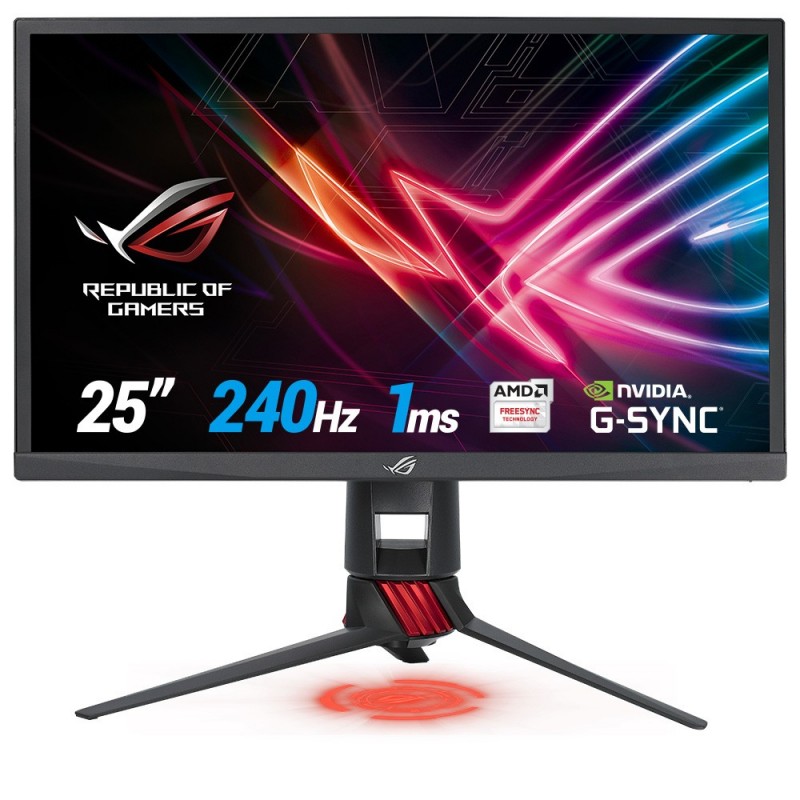 Asus XG258Q - 24.5 - Full HD - TN - 1 ms - Negro, Rojo - 90LM03U0-B01370