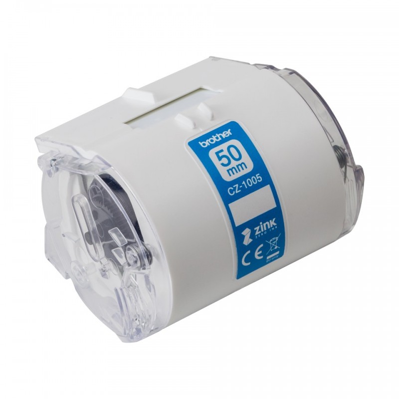 Brother CZ-1005, Blanco sobre verde, CZ, Inyección de tinta, Brother, VC-500W, Caja CZ1005