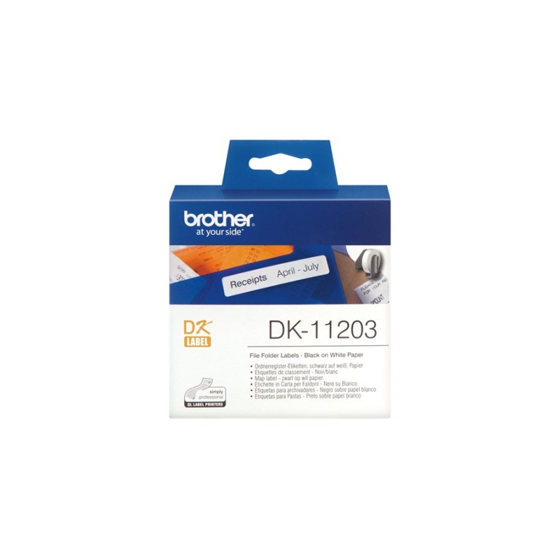 ETIQUETAS 17X87MM BROTHER DK11203