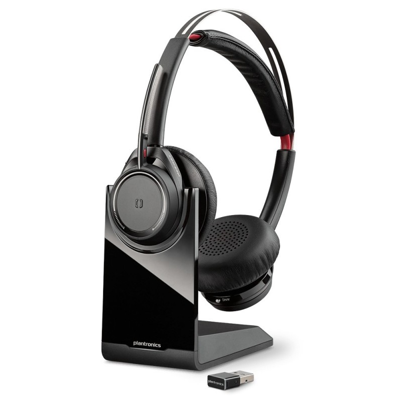 Plantronics Voyager Focus UC B825-M Supraaural Binaurale Black 202652-02