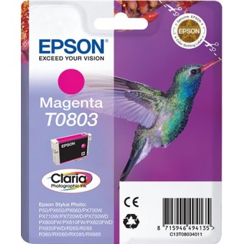 Epson Cartucho Epson T0803 magenta Magenta C13T08034011