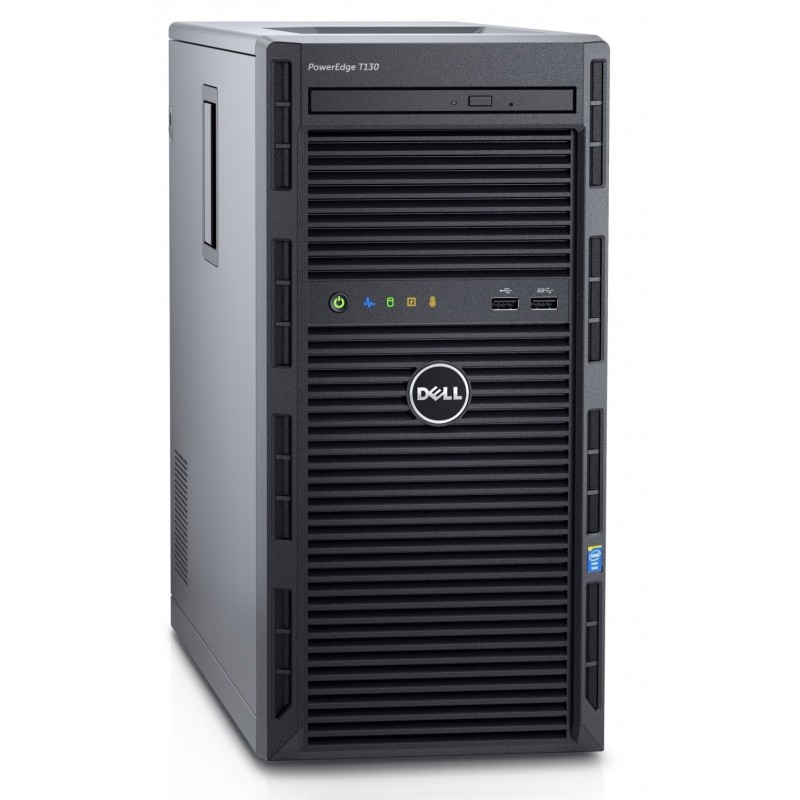 DELL PowerEdge T130, 3 GHz, E3-1220 v6, 8 GB, DDR4-SDRAM, 1000 GB, Mini Tower 3DJ8G
