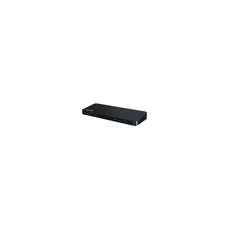 Toshiba Thunderbolt 3 Dock, Alámbrico, Thunderbolt 3, USB Type-A, USB Tipo C, 10,100,1000 Mbit s, 38 PA5281E-2PRP