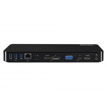 Toshiba Thunderbolt 3 Dock, Alámbrico, Thunderbolt 3, USB Type-A, USB Tipo C, 10,100,1000 Mbit s, 38 PA5281E-2PRP