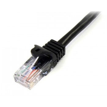 StarTech.com 45PAT5MBK, 5 m, Cat5e, U UTP (UTP), RJ-45, RJ-45, Negro