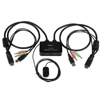 StarTech.com Conmutador Switch KVM 2 puertos HDMI  SV211HDUA