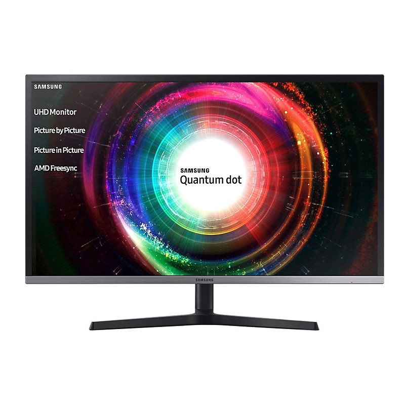 Samsung U32H850, 81,3 cm (32"), 3840 x 2160 Pixeles, LED, 4 ms, 250 cd   m², Negro, Plata (Reacondic LU32H850UMUXEN