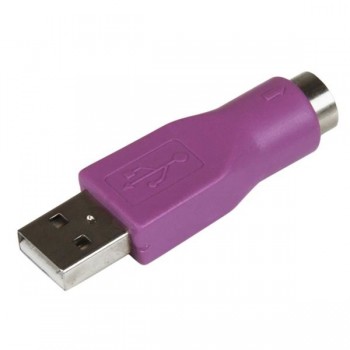 StarTech.com Adaptador Conversor PS 2 MiniDIN a USB para Teclado - PS 2 Hembra - USB A Macho, USB A, GC46MFKEY