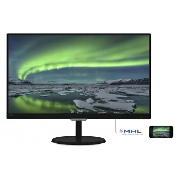 Philips - 23 - Full HD - AH-IPS - 5 ms - Negro - 237E7QDSB 00