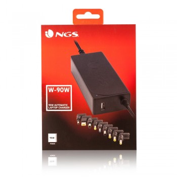 CARGADOR AUTOMATICO NGS 90W - 10 PUNTAS W-90