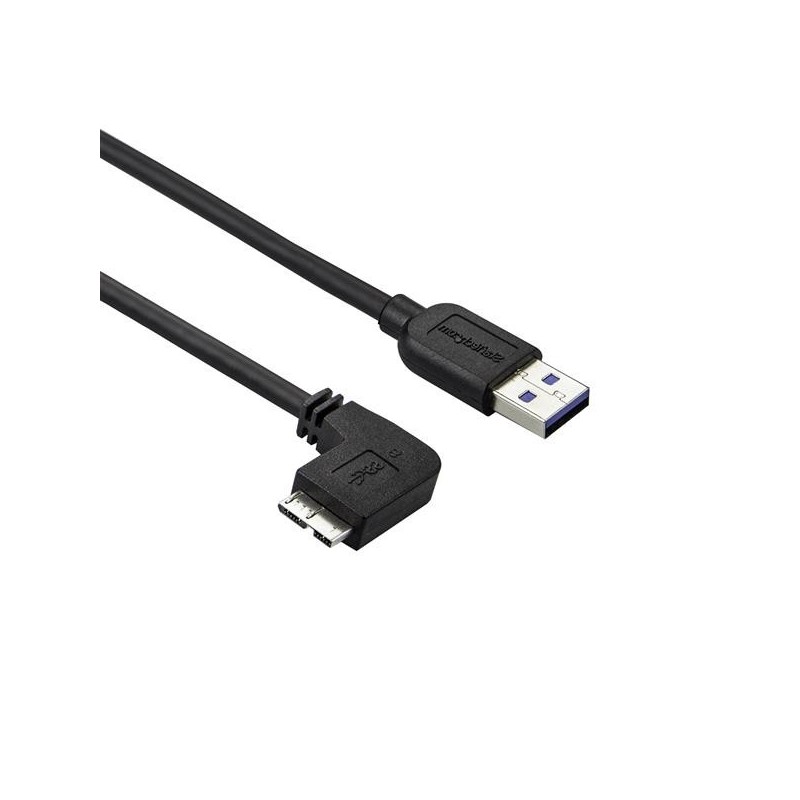 StarTech.com USB3AU2MLS, 2 m, USB A, Micro-USB B, 