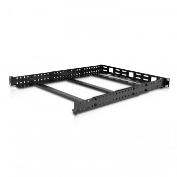 V7 Riel universal de montaje en bastidor de 1U, Negro, Acero, Rail, 1U RMUR1U-1E