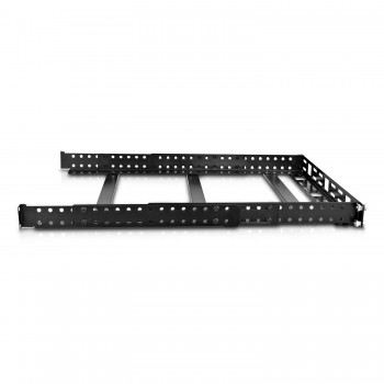 V7 Riel universal de montaje en bastidor de 1U, Negro, Acero, Rail, 1U RMUR1U-1E
