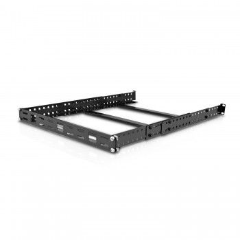 V7 Riel universal de montaje en bastidor de 1U, Negro, Acero, Rail, 1U RMUR1U-1E