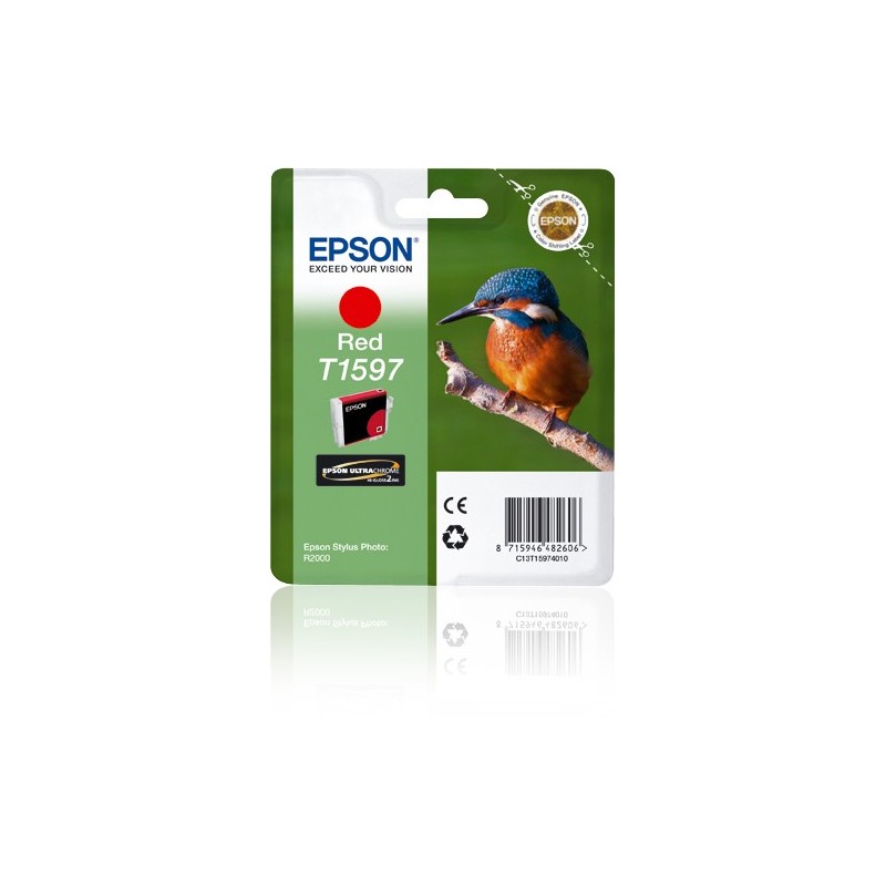 Epson Cartucho Epson T1597 rojo Rojo C13T15974010