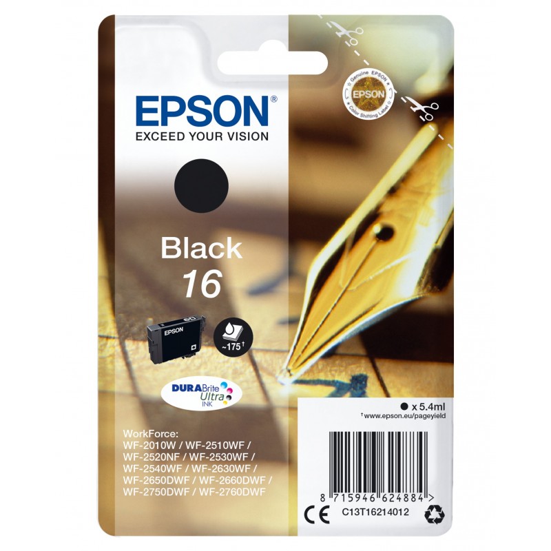Epson T1621 Negro C13T16214012