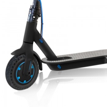smartGyro Xtreme City, Patinete clásico, 25 kmh, 120 kg, Negro, 15º, Ruedas sólidas SG27-136