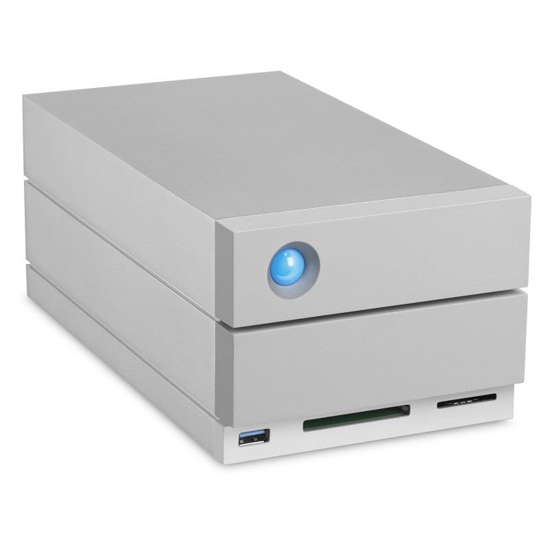 LaCie 2big Dock Thunderbolt 3, Unidad de disco duro, 20000 GB, Unidad de disco duro, Escritorio, Gri STGB20000400
